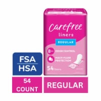 CAREFREE® ACTI-FRESH® Regular To Go Unscented Pantiliner