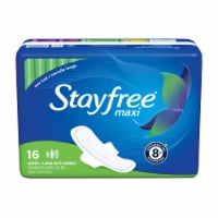 Stayfree Long Super with Wings Maxi Pads