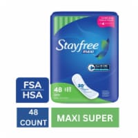 STAYFREE® Maxi Feminine Pads Super Absorbency