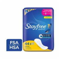 Stayfree Ultra Thin Pads Regular Absorbency Unscented
