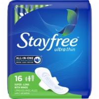 Stayfree Ultra Thin Super Long Pads with Wings