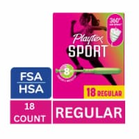 Playtex Sport Tampons Regular Absorbency Unscented