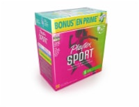 Playtex Sport Unscented Super Tampons with 1 Count Razor Pack Perspective: Main