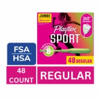 Playtex Sport Tampons Regular Absorbency Unscented