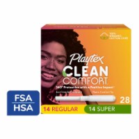 Playtex CLEAN Comfort Tampons Multi Pack