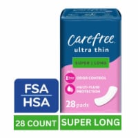 Carefree® Ultra Thin Pads Super Absorbency Unscented Perspective: Main