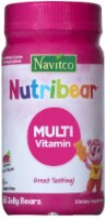 Navitco NutriBear Natural Fruit Flavor Multi-Vitamin Jelly Bear Gummies Perspective: Main