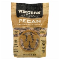 Western BBQ 78076 180 cu in. Premium Pecan Wood BBQ Grill/Smoker Cooking Chips