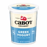 Cabot Creamery Whole Milk Plain Greek Yogurt Perspective: Main