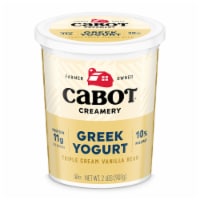Cabot Creamery Triple Cream Vanilla Bean Greek Yogurt Perspective: Main