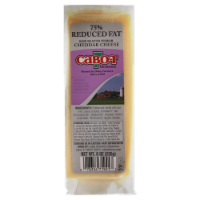 Cabot 75% Reduced Fat Cheddar Cheese Perspective: Main