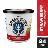 The Greek Gods® Strawberry with Honey Greek Yogurt Tub