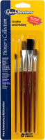Quick Solutions™ Crafts and Hobby Brush Set - 5 Piece Perspective: Main