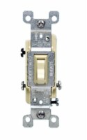 Leviton 15 amps Toggle Switch Ivory 1 pk - Total Qty: 10; Each Pack Qty: 1