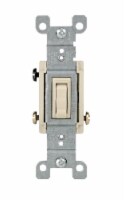 Leviton 15 amps Toggle Switch Ivory 1 pk - Total Qty: 10; Each Pack Qty: 1