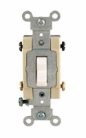 Leviton Commercial 4-Way 20 amps Toggle Switch White 1 pk - Total Qty: 1; Each Pack Qty: 1