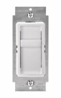 Leviton Decora SureSlide White Slide Dimmer Switch