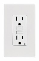 Leviton SmartlockPro White Duplex GFCI Outlet