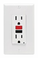 Leviton SmartlockPro White Duplex GFCI Outlet