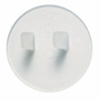 Leviton Clear Outlet Safety Caps 12 pk - Total Qty: 1; Each Pack Qty: 12; Total Items Rec: 12