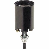 Do it Bottom Turn-Knob Medium Base Nickel Candle Socket C20-04155-051
