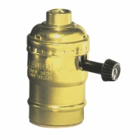 Do it Turn-Knob Medium Base Polished Gilt Lamp Socket C20-07090-0PG