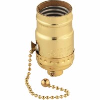 Do it Pull Chain Medium Base Polished Gilt Lamp Socket C20-19980-0PG