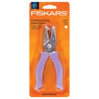 Fiskars® 1/4 Inch Circle Hand Punch - Purple Perspective: Main