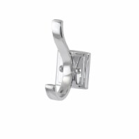 Hickory Hardware H078774CH 0.75 in. Center to Center Dover Collection Hook, Chrome Finish