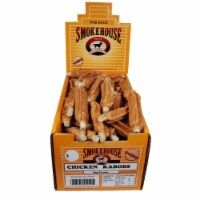 Smokehouse 078565554214 Chicken Kabobs Dog Treats, 70 Count