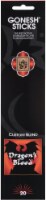 Gonesh® Dragon's Blood Custom Blend Incense Sticks Perspective: Main