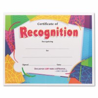 Trend Form,Cert of Recog,30/Pk T2965