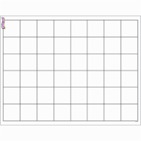 Graphing Grid (Large Squares) Wipe-Off® Chart, 17  x 22