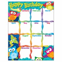 Trend Enterprises Happy Birthday Learning Chart T-38452