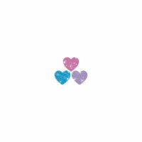 Trend Sparkle Heart Stickers Non-Toxic 100/CT Ast T46314