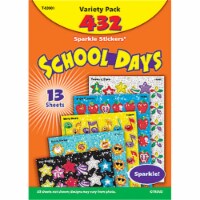 Trend Enterprises Inc. T-63901 Sparkle Stickers School Days
