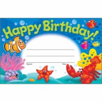 Trend enterprises Inc Award Birthday 8-1/2 Wx5-1/2 H 30 EA/PK MI 81055