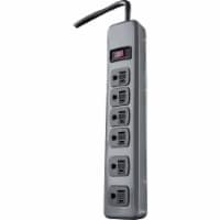 Woods 6-Outlet Metal Power Strip - Beige