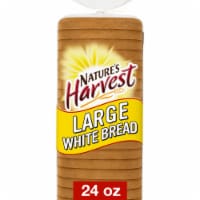 Nature's Harvest Large White Round Top Bread