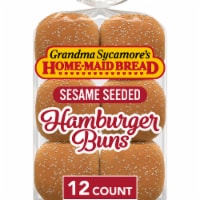Grandma Sycamore's Sesame Seeded Hamburger Buns Perspective: Main