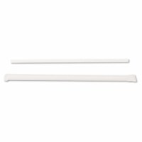 Dixie Wrapped Plastic Straws 7.75 Clear 500/Carton (JW74) 563797 Perspective: Main