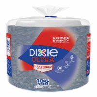 Dixie Ultra 10 1/16 in Paper Plate, 186-count
