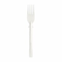 Dixie Food Service DXEDUSSCF7 Dispensing System Utensil Cutlery Fork, Natural
