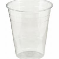 DIXIE 16 oz. Clear Disposable Plastic Cups, PETE, 25/Sleeve, 20