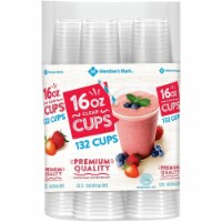 Member's Mark Clear Plastic Cups (16 Ounce,132 Count)