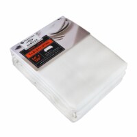 Member's Mark 2-Piece White Tablecloth, 54 x 120