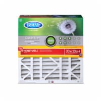 BestAir® Honeywell® 20x20x4 MERV 8 Pleated Air Filter Perspective: Main
