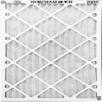Bestair 4823472 24 x 24 x 1 in. 8 MERV Pleated Air Filter - Case of 12