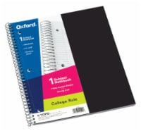 Oxford® Sub Poly College Rule Notebook Perspective: Main