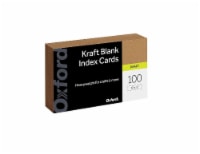 Oxford® Kraft Blank Index Cards Perspective: Main